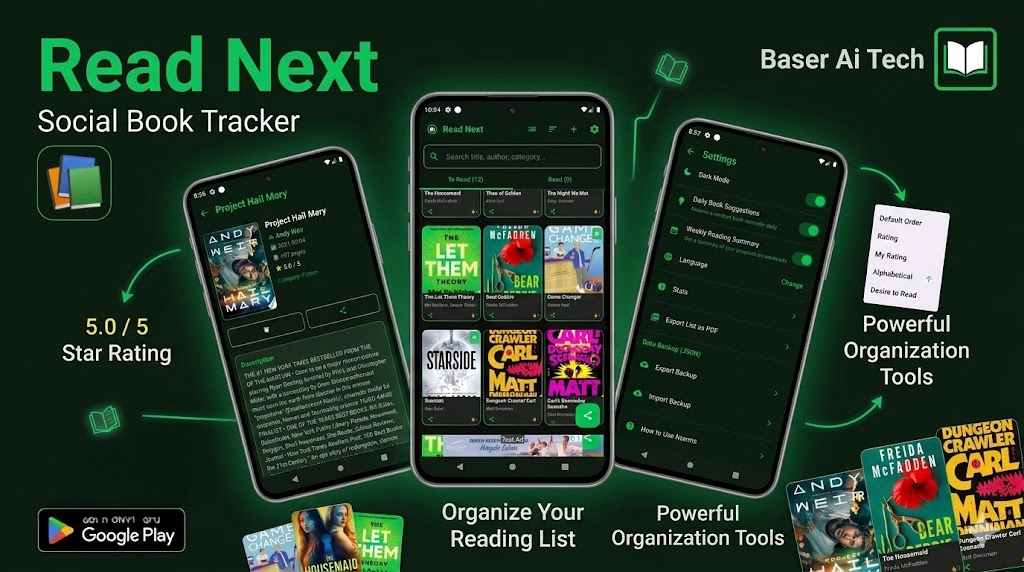 ReadNext App Preview